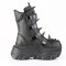 Echo-110 - Black Vegan Leather