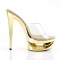 Eclipse-601Dm - Clear/Gold Chrome