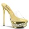 Eclipse-601Dm - Clear/Gold Chrome