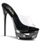 Eclipse-601Dm - Clear/Pewter Chrome