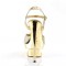 Eclipse-619G - Gold Multi Glitter/Gold Chrome