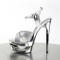 Eclipse-619G - Silver Multi Glitter/Silver Chrome
