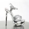 Eclipse-619G - Silver Multi Glitter/Silver Chrome
