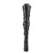 ELECTRA-3028 - Black Stretch Pu Black Matte