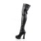 ELECTRA-3050 - Black Stretch Pu Black Matte