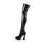 Electra-3050 - Black Stretch Patent