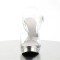 Fabulicious ELEGANT-408 - Clear Silver Chrome