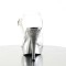 Fabulicious ELEGANT-408 - Clear Silver Chrome