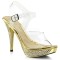 Elegant-408 - Clear Gold Chrome  