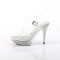 Elegant-408ABRS - Clear Patent with Rhinestones