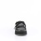 Emily-07 - Black Vegan Leather Hologram Pat