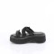 Emily-07 - Black Vegan Leather Hologram Pat