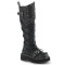 Emily-221 - Black Vegan Leather