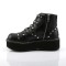 EMILY-315 - Black Vegan Leather