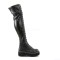 EMILY-375 - Black  Vegan Leather