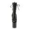 Enchant-1041 - Black Faux Leather Matte