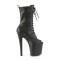 Enchant-1041 - Black Faux Leather Matte