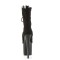 Enchant-1041FS - Black Faux Suede Matte