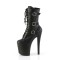 Enchant-1043 - Black Faux Le ather Matte