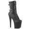 Enchant-1043 - Black Faux Le ather Matte