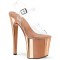 Enchant-708 - Clear Rose Gold Chrome
