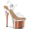 Esteem-708 - Clear Rose Gold Chrome