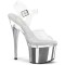 Esteem-708 - Clear Silver Chrome