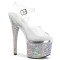 Esteem-708DM - Clear Silver Chrome AB