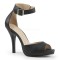 EVE-02 - Black Faux Leather