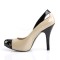 Eve-07 - Black Cream Pat  