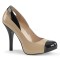 Eve-07 - Black Cream Pat  