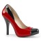 Eve-07 - Black Red Pat  