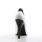 Eve-07 - White Black Patent