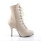 EVE-106 - Cream Faux Leather