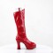 Exotica-305 - Red-White Stretch Patent