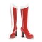 Exotica-305 - Red-White Stretch Patent