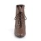 Fab-1005 - Brown Faux Leather  