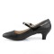 Fab-425 - Black Faux Leather Pat  