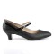 Fab-425 - Black Faux Leather Pat  