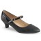 Fab-425 - Black Faux Leather Pat  