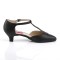 Fab-428 - Black Faux Leather  