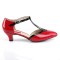 Fab-428 - Red Black Patent