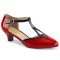 Fab-428 - Red Black Patent