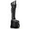 Fabulous-3035 - Black Crinkle Pat-Glitter