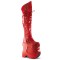 Fabulous-3035 - Red Crinkle Pat-Glitter