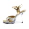 Fabulicious FLAIR-419G - Gold Multi Glitter Clear