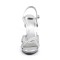 Fabulicious FLAIR-419G - Silver Multi Glitter Clear