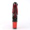 Flamingo-1020 - Black Pat Red Chrome  