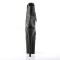 FLAMINGO-1020 - Black Faux Leather Black Matte