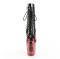 Flamingo-1020FLM - Black Pat Red Metallic Pu
